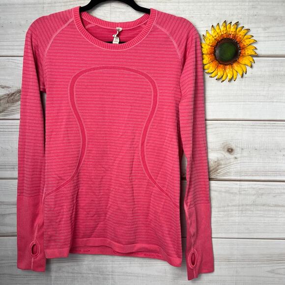 Lululemon Swiftly Tech‎ 2.0  Long Sleeve Top Size 10 - Picture 1 of 4